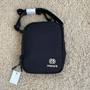Mono B Black crossbody